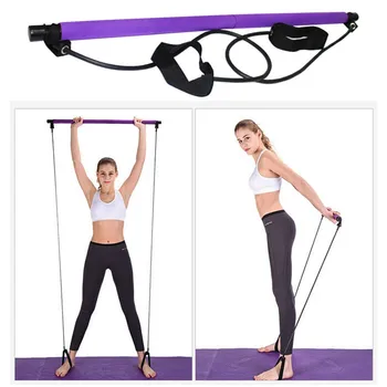 Portable Yoga Fitness Stretch Stick Home Gym Trainer Pilates Total Body Workout Lightweight Resistance Band And Toning Bar
Portable Yoga Fitness Stretch Stick Home Gym Trainer Pilates Total Body Workout Lightweight Resistance Band And Toning Bar
