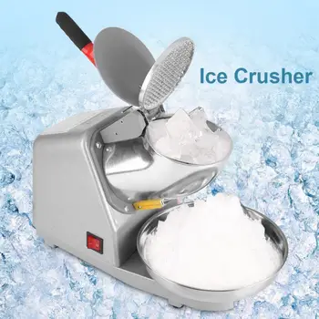 110W 85KG/H Electric Ice Crusher Snow Cone Maker Smoothie Shaver Slush Ice Block Breaking grinder Machine Home Restaurant Bar
110W 85KG/H Electric Ice Crusher Snow Cone Maker Smoothie Shaver Slush Ice Block Breaking grinder Machine Home Restaurant Bar