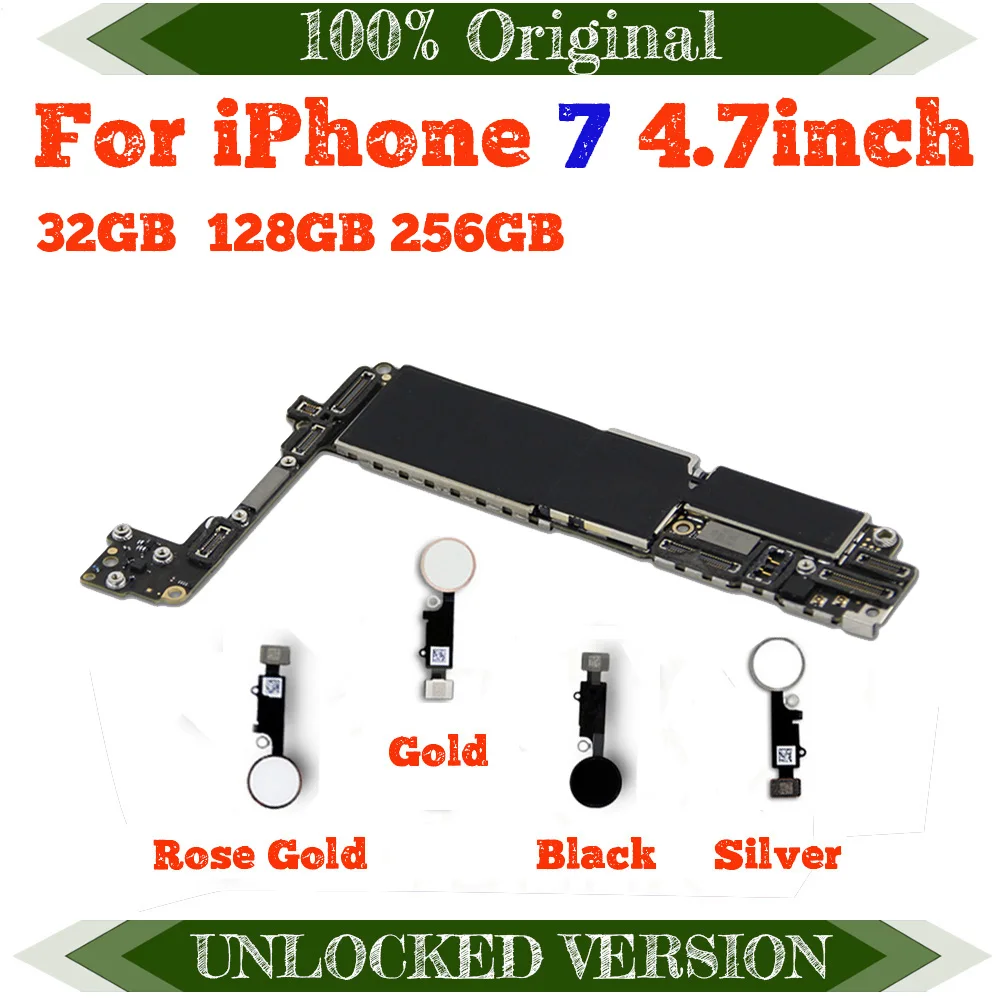 Free shipping , for iPhone 7 Motherboard 4.7inch with iOS Original logic Board motherboard for iphone 7 Mainboard with Chips
Free shipping , for iPhone 7 Motherboard 4.7inch with iOS Original logic Board motherboard for iphone 7 Mainboard with Chips
