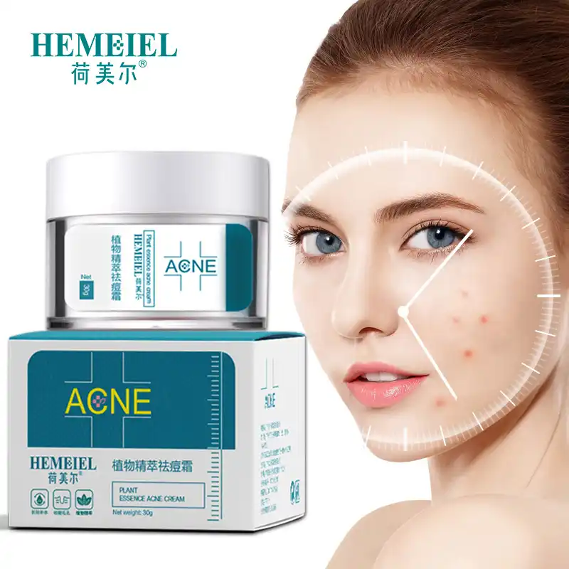 Hemeiel Akne Behandlung Gesicht Creme Anti Akne Narbe Entfernung Pickel Mitesser Feuchtigkeitsspendende Bleichen Ol Control Schrumpfen Poren Hautpflege Selbst Gesichtsbrauner Bronzer Aliexpress