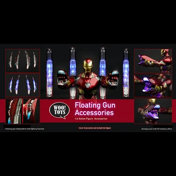 Spot 1/6 woo toys MK50 Funnel Laser Cannon Accessories Pack Illuminated Hand Gun Iron Man Weapon Set Spot
Spot 1/6 woo toys MK50 Funnel Laser Cannon Accessories Pack Illuminated Hand Gun Iron Man Weapon Set Spot