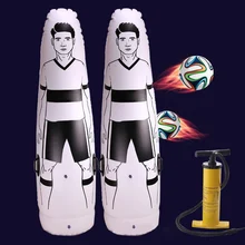 

1.75m Soccer Train Air Dummy Adult Inflatable Football Training Tool Soccer Goal Keeper Tumbler For Football Bola De Futebol