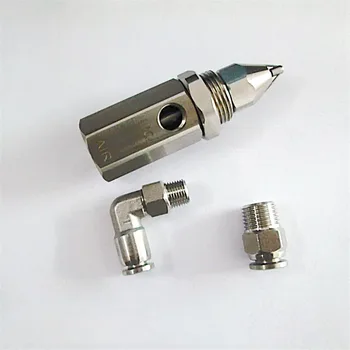 Air atomizing nozzle,ultrasonic dry fog nozzle used for dust control,ultrasonic air atomizing spray nozzle
Air atomizing nozzle,ultrasonic dry fog nozzle used for dust control,ultrasonic air atomizing spray nozzle