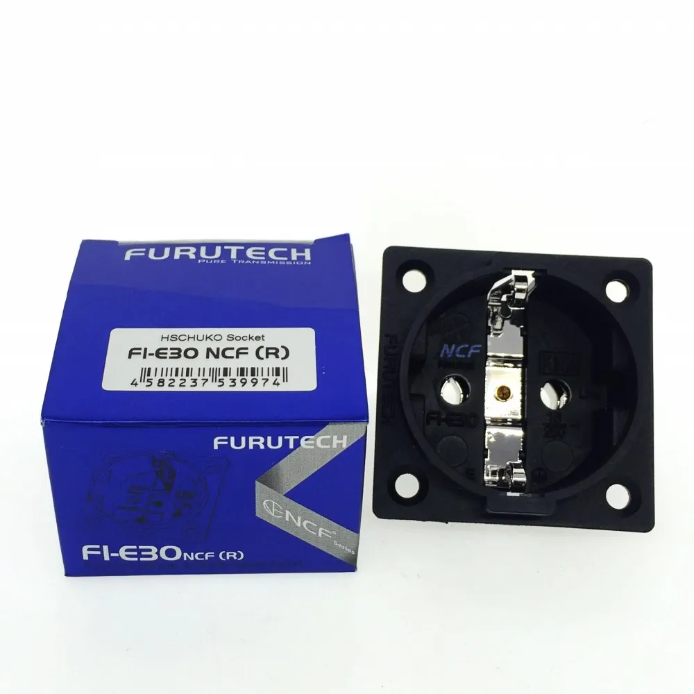 Розетка Furutech FI-E30 NCF Nano Crystal Schuko шасси европейского стандарта оригинальные
