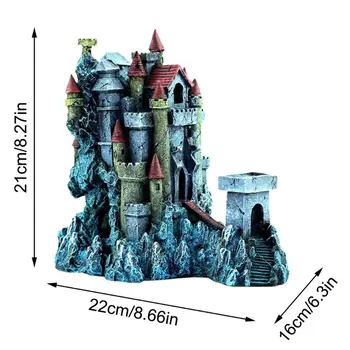 Fantasy Castle House Aquarium Fish Tank Landscaping Decoration Vintage Decorate K4UA 
Fantasy Castle House Aquarium Fish Tank Landscaping Decoration Vintage Decorate K4UA