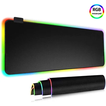 RGB Gaming Mouse Pad Large Mouse Pad Gamer LED Computer Mouse Keyboard Mat with Backlight LHB99
RGB Gaming Mouse Pad Large Mouse Pad Gamer LED Computer Mouse Keyboard Mat with Backlight LHB99
