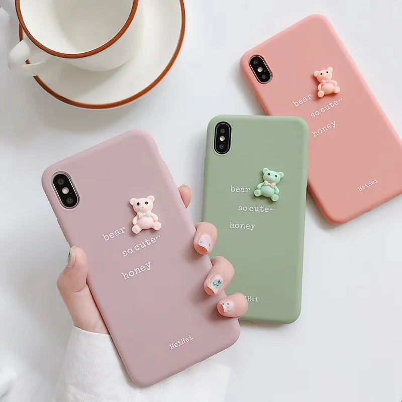 For iPhone XS MAX XR X Case Cute 3D Gummy Bear Candy Color Soft Cases For iPhone X 6 6S 7 8 Plus XS Max XR soft TPU Cover
For iPhone XS MAX XR X Case Cute 3D Gummy Bear Candy Color Soft Cases For iPhone X 6 6S 7 8 Plus XS Max XR soft TPU Cover