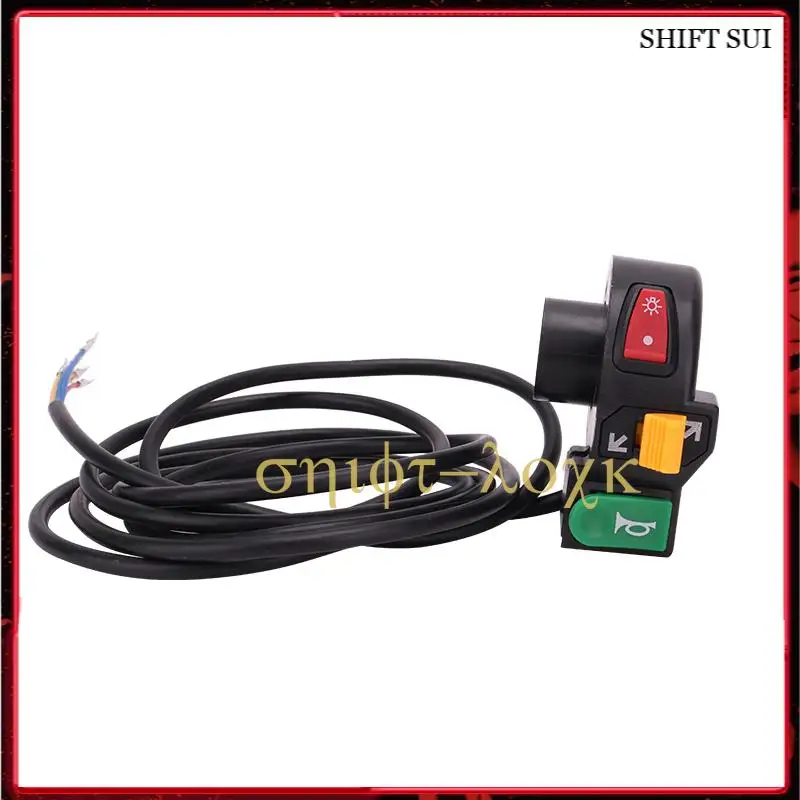 

Free Shipping Handle Modification Parts Headlight Horn Turn Signal Three-in-one Switch For Citycoco Electric Scooter
