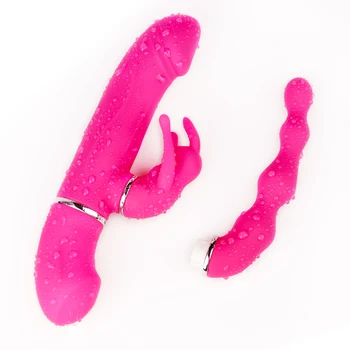 2 in 1 Dual Head 10 Speed G-spot Vibrators Clitoris Stimulation Magic Wand Massager for Women Masturbators Flirting Dildos
2 in 1 Dual Head 10 Speed G-spot Vibrators Clitoris Stimulation Magic Wand Massager for Women Masturbators Flirting Dildos