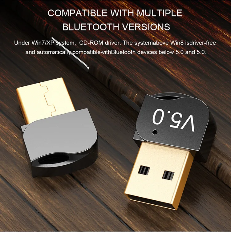 USB Bluetooth 5.0 Bluetooth Adapter Receiver Wireless Bluethooth Dongle For Win 8/10 Computer Mini Music Bluthooth Transmitter
USB Bluetooth 5.0 Bluetooth Adapter Receiver Wireless Bluethooth Dongle For Win 8/10 Computer Mini Music Bluthooth Transmitter