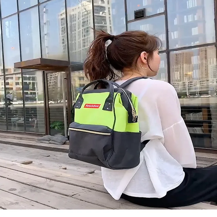 Simple Bear Large Capacity Computer Bag Backpack Waterproof COUPLE'S Korean-style High School INS-Style Travel Bag
Simple Bear Large Capacity Computer Bag Backpack Waterproof COUPLE'S Korean-style High School INS-Style Travel Bag