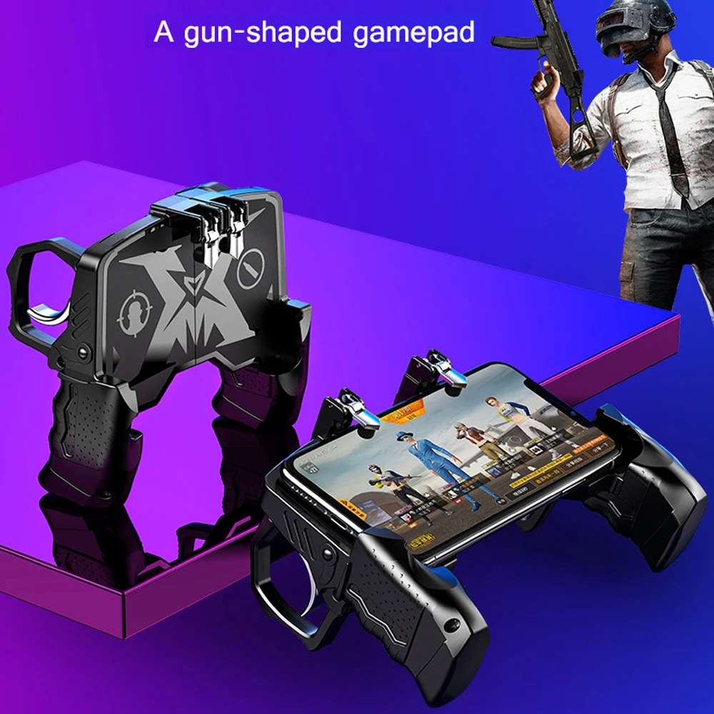 New Button Triggers Equipment For Mobile Phone PUBG Mobile Joystick Gamepad Mobile Game Controller For IPhone Gaming Gamepads
New Button Triggers Equipment For Mobile Phone PUBG Mobile Joystick Gamepad Mobile Game Controller For IPhone Gaming Gamepads