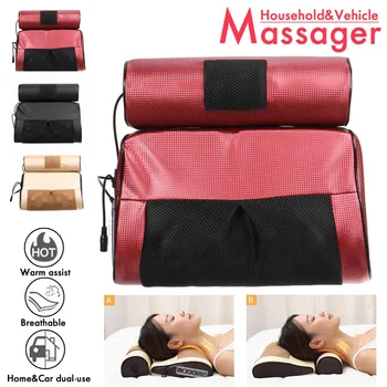 Infrared Heating Neck Shoulder Back Body Electric Massage Pillow Shiatsu Massager Device Cervical Healthy Massageador Relaxation
Infrared Heating Neck Shoulder Back Body Electric Massage Pillow Shiatsu Massager Device Cervical Healthy Massageador Relaxation