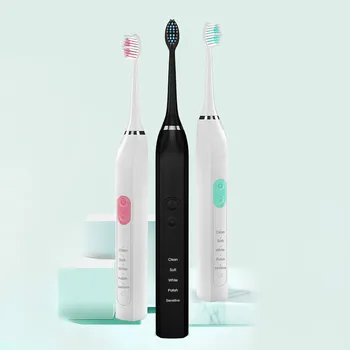 Ultra Sonic Sonic Elektrische Tandenborstel Oplaadbare Tand Borstels 2 Stuks Vervanging Heads 5 Modi 2 Minuten Timer
Ultra Sonic Sonic Elektrische Tandenborstel Oplaadbare Tand Borstels 2 Stuks Vervanging Heads 5 Modi 2 Minuten Timer