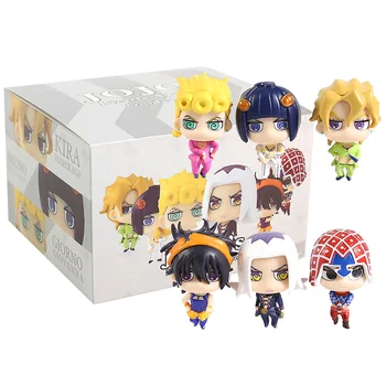 Bizarre Adventure Giorno Giovanna Bruno Bucciarati Qver Model Action Figure Toys 6Pcs/Set
Bizarre Adventure Giorno Giovanna Bruno Bucciarati Qver Model Action Figure Toys 6Pcs/Set