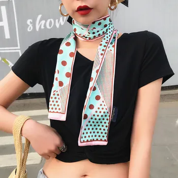 spring summer big small dot thin narrow skinny scarf multi-functional fashion ladies small scarf headscarf bag handle scarves
spring summer big small dot thin narrow skinny scarf multi-functional fashion ladies small scarf headscarf bag handle scarves