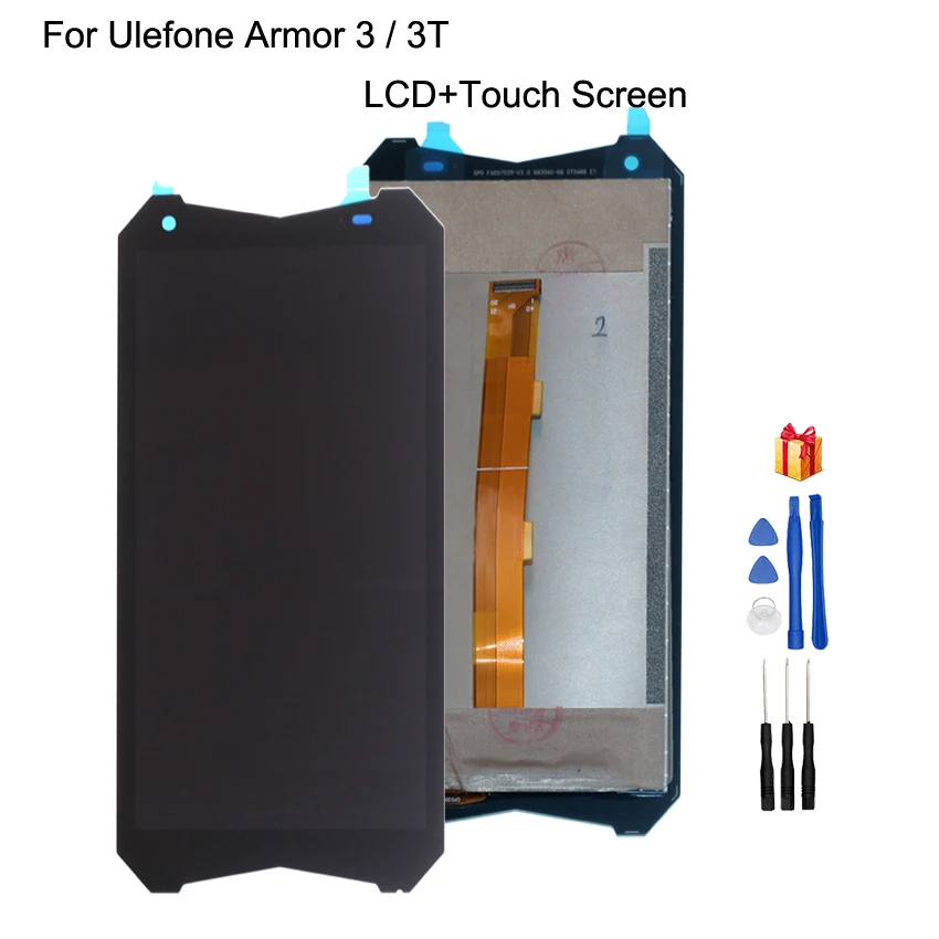 Original For Ulefone Armor 3 LCD Display Touch Screen Assembly For Ulefone Armor 3T Screen Display Phone Parts Free Tools
Original For Ulefone Armor 3 LCD Display Touch Screen Assembly For Ulefone Armor 3T Screen Display Phone Parts Free Tools