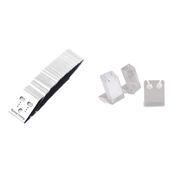 100 x Plastic 4X3cm Earring Display & 10 x Showcase Display Stand Earring 
100 x Plastic 4X3cm Earring Display & 10 x Showcase Display Stand Earring