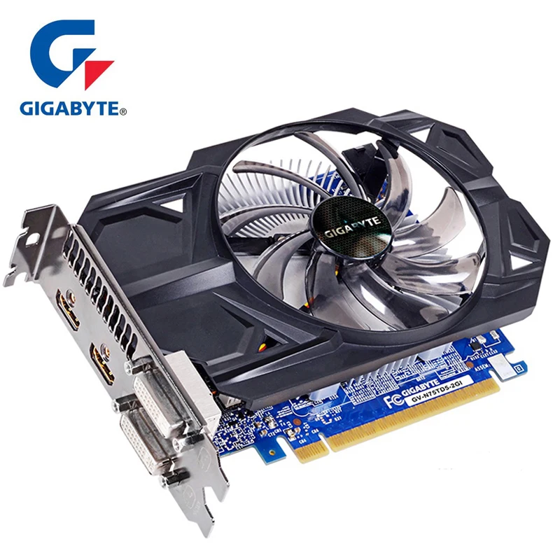 GIGABYTE Graphics Card GTX 750 Ti with 128 Bit NVIDIA GeForce 2GB GDDR5 for PC Hdmi Dvi Used VGA Cards gtx 750 ti GPU Video Card
GIGABYTE Graphics Card GTX 750 Ti with 128 Bit NVIDIA GeForce 2GB GDDR5 for PC Hdmi Dvi Used VGA Cards gtx 750 ti GPU Video Card