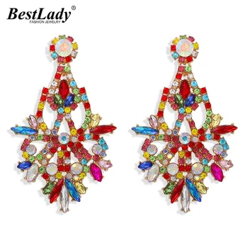 Best Lady Bohemain Fashion Luxury Drop Earrings for Women Wedding Jewelry Crystal Geometric Dangle Earrings Jewelry Wholesale 
Best Lady Bohemain Fashion Luxury Drop Earrings for Women Wedding Jewelry Crystal Geometric Dangle Earrings Jewelry Wholesale