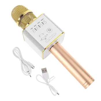 Wireless Microphone Handheld Cellphone Karaoke Player Universal Bluetooth Speaker Party Music Singing U Disk MP3 Player
Wireless Microphone Handheld Cellphone Karaoke Player Universal Bluetooth Speaker Party Music Singing U Disk MP3 Player
