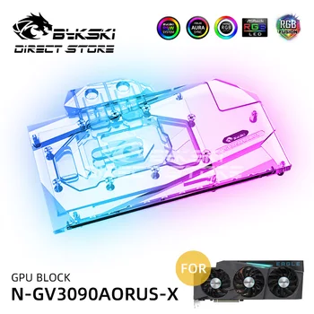 Bykski VGA Water Block Full Coverage Block For Gigabyte RTX3090 3080 Aorus GPU Liquid Cooling PC Cooler 5V A-RGB N-GV3090AORUS-X 
Bykski VGA Water Block Full Coverage Block For Gigabyte RTX3090 3080 Aorus GPU Liquid Cooling PC Cooler 5V A-RGB N-GV3090AORUS-X