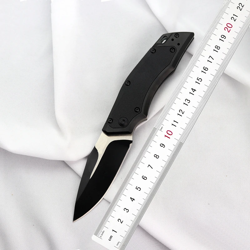 OEM KS 1905 folding knife 8Cr13Mov blade nylon fiberglass + aluminum alloy handle camping hunting garden fruit knife EDC tool 
OEM KS 1905 folding knife 8Cr13Mov blade nylon fiberglass + aluminum alloy handle camping hunting garden fruit knife EDC tool