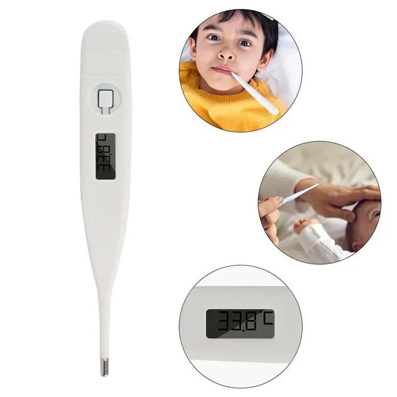 Baby Digital Thermometer Child Adult Body Electronic Thermometer Waterproof Automatically Underarm Oral Temperature Measurement
Baby Digital Thermometer Child Adult Body Electronic Thermometer Waterproof Automatically Underarm Oral Temperature Measurement