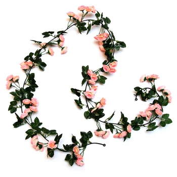 69 Heads Pink Rose Artificial Flowers for Wedding Party Decor Fake Flower Bouquet Simulation Rose Vine Rattan Garland Wall Decor 
69 Heads Pink Rose Artificial Flowers for Wedding Party Decor Fake Flower Bouquet Simulation Rose Vine Rattan Garland Wall Decor