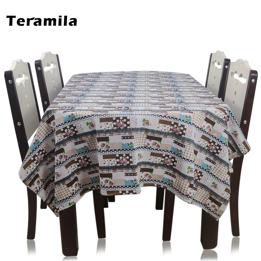 Teramila Cotton Linen Rectangular Dining Tablecloth Lace Thick Dust-proof Table Cover Round For Home Party Mantel Wedding Decor
Teramila Cotton Linen Rectangular Dining Tablecloth Lace Thick Dust-proof Table Cover Round For Home Party Mantel Wedding Decor