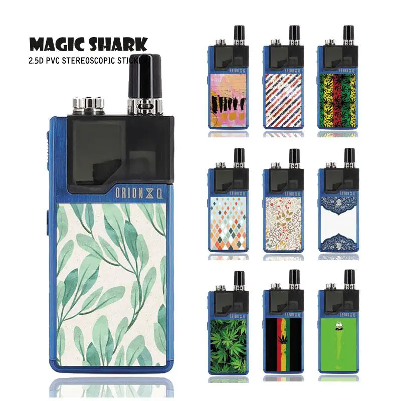 Magic Shark 2019 Simple PVC Rick and Morty China Painting Leaf Flower Vape Case Sticker Back Film Skin for Lost Vape Orion Pod
Magic Shark 2019 Simple PVC Rick and Morty China Painting Leaf Flower Vape Case Sticker Back Film Skin for Lost Vape Orion Pod
