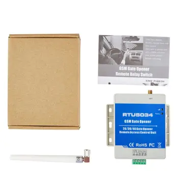 Quad-band High Quality 1Set RTU5034 3G GSM Gate Opener Relay Switch Remote Access Control System Wireless Door Opener Device
Quad-band High Quality 1Set RTU5034 3G GSM Gate Opener Relay Switch Remote Access Control System Wireless Door Opener Device