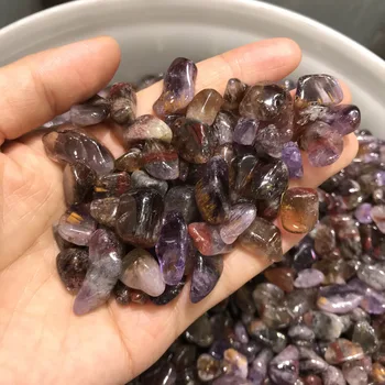 Natural crystal crushed stone purple hair crystal stone degaussing stone super seven gravel raw stone fish tank decoration
Natural crystal crushed stone purple hair crystal stone degaussing stone super seven gravel raw stone fish tank decoration