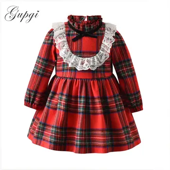 Gupgi 1-6Y Christmas Baby Girls Dress Toddler Baby Kid Girls Lace Ruffles Red Plaid Tutu Dress Xmas Party Long Sleeve Dresses
Gupgi 1-6Y Christmas Baby Girls Dress Toddler Baby Kid Girls Lace Ruffles Red Plaid Tutu Dress Xmas Party Long Sleeve Dresses
