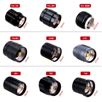 9 Model Remote Pressure Switch Controller for C8/C2/501/502B/VA-501/A100/C10/801/T67/710 Flashlight Torch Light Rat Tail Switch
9 Model Remote Pressure Switch Controller for C8/C2/501/502B/VA-501/A100/C10/801/T67/710 Flashlight Torch Light Rat Tail Switch