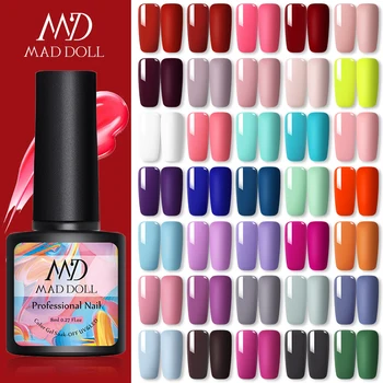 8ml MAD DOLL UV Gel Nail Polish Long Lasting Soak Off Base Coat No Wipe Top Color Gel Polish Matte Coat Nail Art
8ml MAD DOLL UV Gel Nail Polish Long Lasting Soak Off Base Coat No Wipe Top Color Gel Polish Matte Coat Nail Art