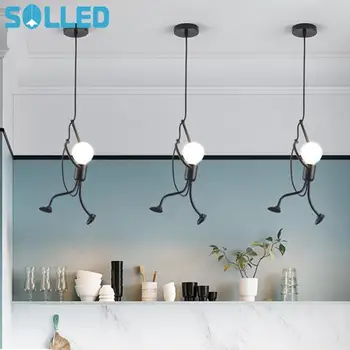 Creative Modern Iron People Pendant Lamp Elegant lamp pendant lights led Children's Bedside Wall Lamp Baby Room Decor
Creative Modern Iron People Pendant Lamp Elegant lamp pendant lights led Children's Bedside Wall Lamp Baby Room Decor