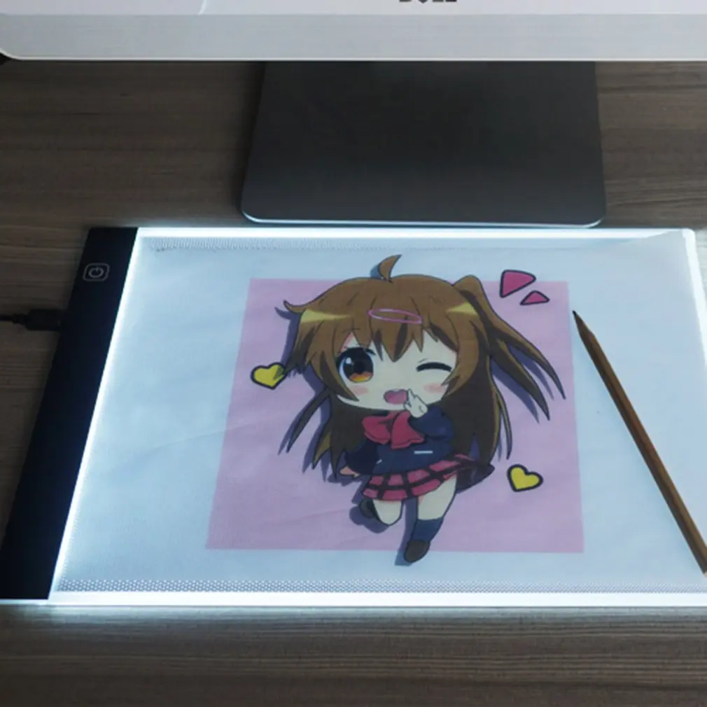 A4 LED Copy Table Luminous Drawing Board Through Writing Desk Led Linyi Taiwan Painting Board Anime Comic Copy Table
A4 LED Copy Table Luminous Drawing Board Through Writing Desk Led Linyi Taiwan Painting Board Anime Comic Copy Table