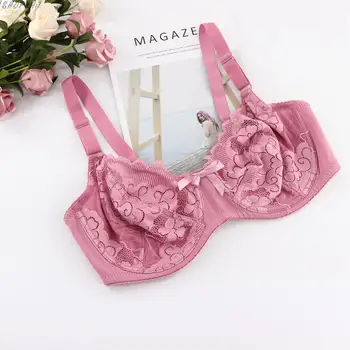 Brassiere Girl Top Sexy Unlined Bras for Women Thin Lace Underwear Soft Bh Big Cup Plus Size Women's Bra Full Cup Women 
Brassiere Girl Top Sexy Unlined Bras for Women Thin Lace Underwear Soft Bh Big Cup Plus Size Women's Bra Full Cup Women