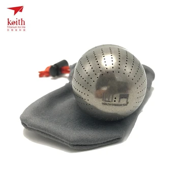 Keith Titanium Tea Strainer Reusable Pure Titanium Egg Make Tea Strainer Outdoor Camp Travel Picnic Portable Tea Strainer Mi3920
Keith Titanium Tea Strainer Reusable Pure Titanium Egg Make Tea Strainer Outdoor Camp Travel Picnic Portable Tea Strainer Mi3920