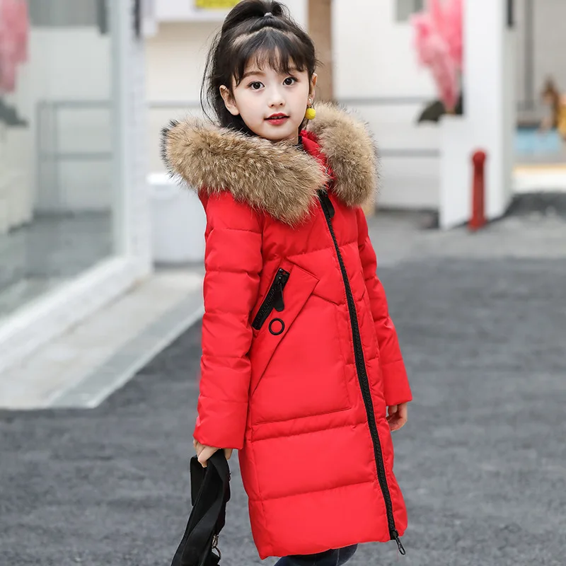 2019 Winter Thicken Parka Real Fur Hooded Children Outerwear Coats -30 Degrees Girls Clothing Warm Down Jacket for Girl Clothes
2019 Winter Thicken Parka Real Fur Hooded Children Outerwear Coats -30 Degrees Girls Clothing Warm Down Jacket for Girl Clothes