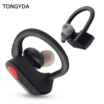 Sweat-proof Sport Headset TWS Wireless Bluetooth Headphones with Mic Ear Hook Support Single Headset Working with Rechargeable
Sweat-proof Sport Headset TWS Wireless Bluetooth Headphones with Mic Ear Hook Support Single Headset Working with Rechargeable