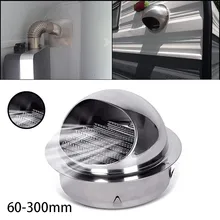 304 Stainless Steel Wall Ceiling Air Vent Ducting Ventilation Exhaust Grille Cover Outlet Heating Cooling Waterproof Vents Cap
304 Stainless Steel Wall Ceiling Air Vent Ducting Ventilation Exhaust Grille Cover Outlet Heating Cooling Waterproof Vents Cap