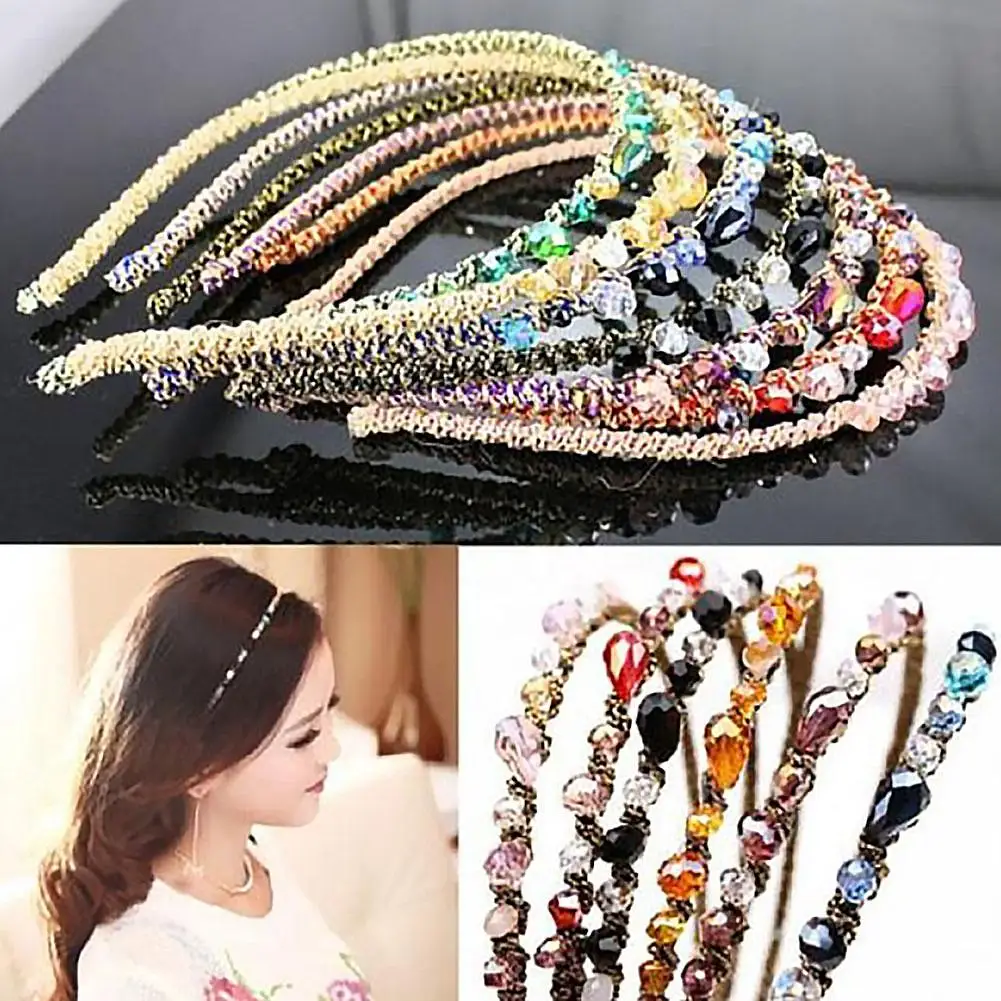New Shiny Colorful Irregular Rhinestone Hair Hoop Headband Hairband Jewelry Decor
New Shiny Colorful Irregular Rhinestone Hair Hoop Headband Hairband Jewelry Decor
