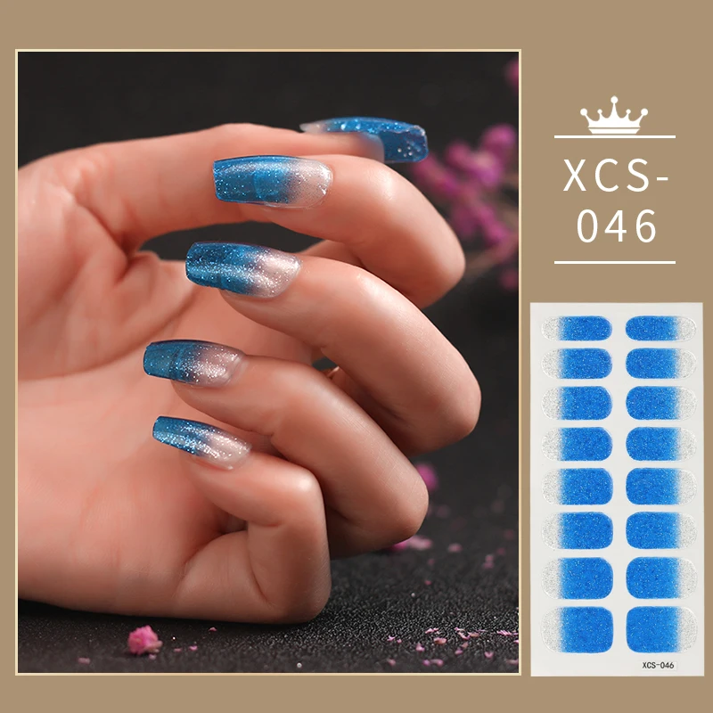 Sea Blue Shiny Twinkle Glitter Series Women Salon Decals Plain Stickers Nail Stickers Designer Full Cover Nail Stickers Nail Art
Sea Blue Shiny Twinkle Glitter Series Women Salon Decals Plain Stickers Nail Stickers Designer Full Cover Nail Stickers Nail Art