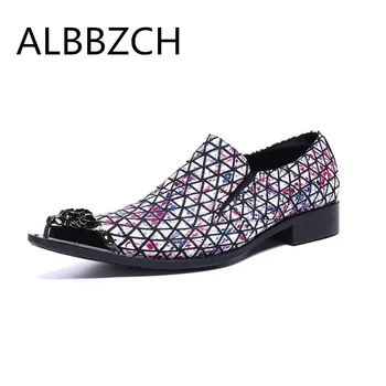 New Men Luxury Trend Wedding Shoes Men's Fashion Party Dress Shoes Man Club bars Career Work Pointed Toe Show Shoes Size 37-46
New Men Luxury Trend Wedding Shoes Men's Fashion Party Dress Shoes Man Club bars Career Work Pointed Toe Show Shoes Size 37-46