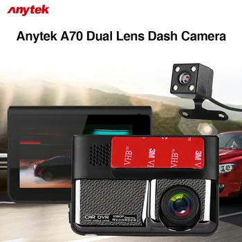 Anytek A70 Car DVR Camera FHD 1080P Dashcam 3inch Touch Screen Starlight Night Vision Auto Recorder Parking Monitoring Dash Cam
Anytek A70 Car DVR Camera FHD 1080P Dashcam 3inch Touch Screen Starlight Night Vision Auto Recorder Parking Monitoring Dash Cam