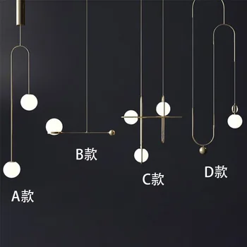 Minimalist Line A Chandelier Post Modern Designer Restaurant Bar Café Personality Bar Counter Glass Sphere Lamps And Lanterns
Minimalist Line A Chandelier Post Modern Designer Restaurant Bar Café Personality Bar Counter Glass Sphere Lamps And Lanterns