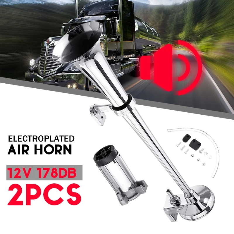 12V Car Horn Horn Truck Van Single For 178DB Compressor Train Marine Aviation Kit + Wire Good Sound Horn Without Vibration Kit
12V Car Horn Horn Truck Van Single For 178DB Compressor Train Marine Aviation Kit + Wire Good Sound Horn Without Vibration Kit