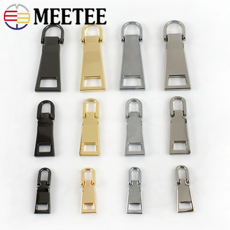 Meetee 10 шт. Съемные Металлические съемники на молнии для 3 #5 #8 # съемные Наборы